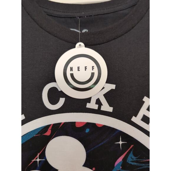 NEFF Disney Mickey Mouse ‘28 Black TShirt Sz XL Retro Rare - Picture 2 of 5